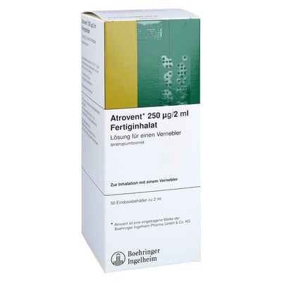 Atrovent 250 µg/2 ml Fertiginhalat