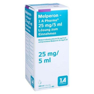 Melperon-1A Pharma 25 mg/5 ml Lösung zum Einnehmen