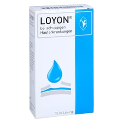 Loyon bei schuppigen Hauterkrankungen Lösung
