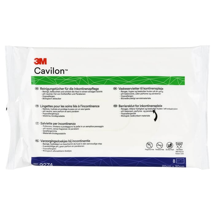 Cavilon 3M Reinigungstücher für Inkontinenzpflege
