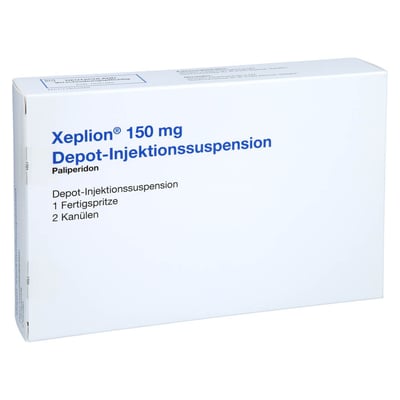 Xeplion 150 mg Depot-Injektionssusp. Fertigspritzen Produktbild 1