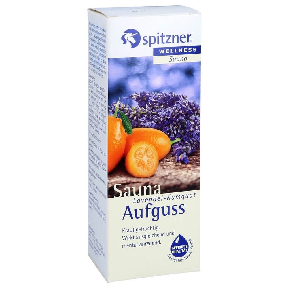 Spitzner Saunaaufguss Lavendel Kumquat Wellness