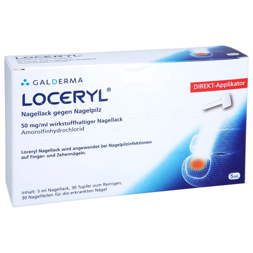 Loceryl gegen Nagelpilz