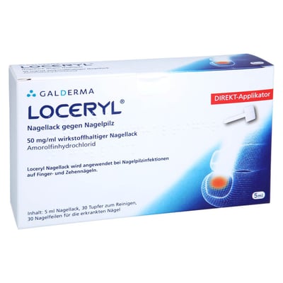 Loceryl gegen Nagelpilz Orifarm