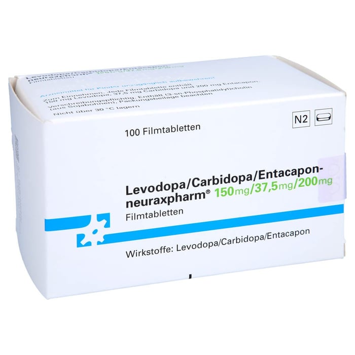 Levodopa/Carbidopa/Entacapon-neuraxpharm 150mg/37,5mg/200mg