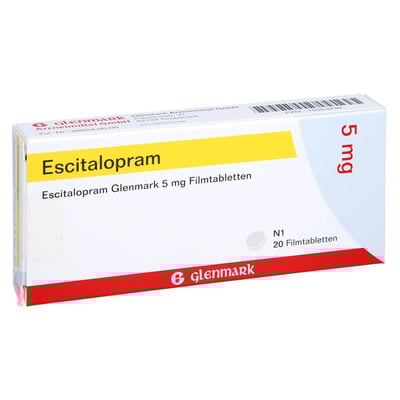 Escitalopram Glenmark 5 mg