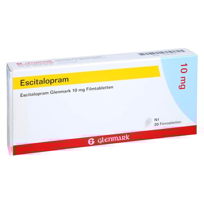 Escitalopram Glenmark 10 mg