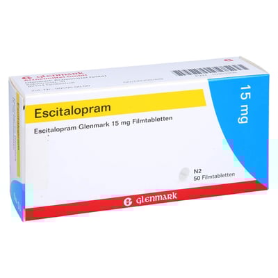 Escitalopram Glenmark 15 mg