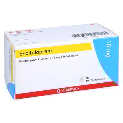 Escitalopram Glenmark 15 mg