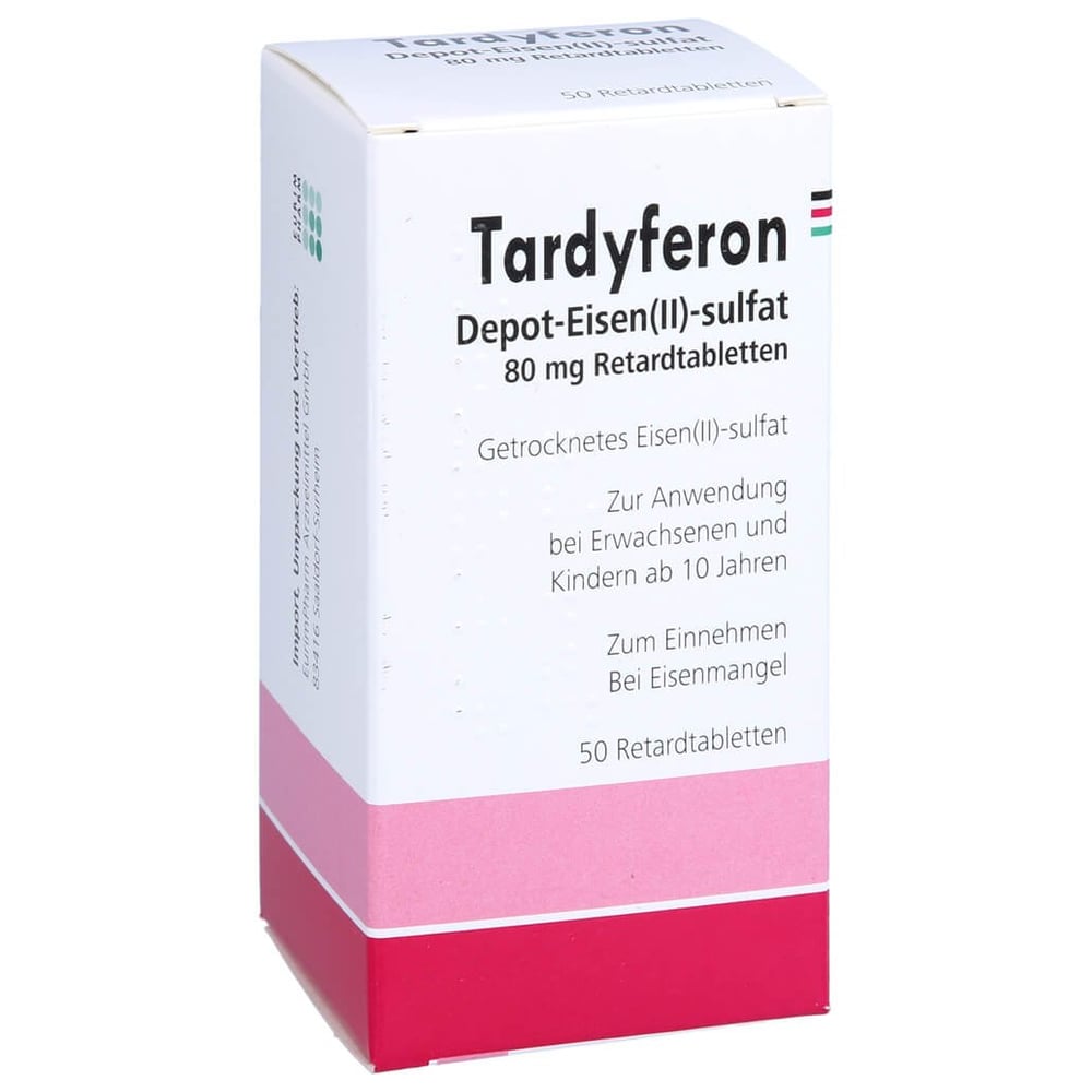 Tardyferon Depot-Eisen(II)-sulfat 80 mg