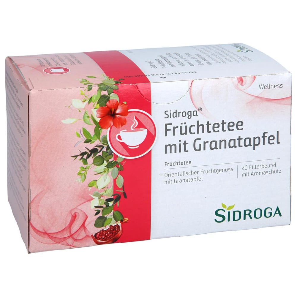 Sidroga Wellness Früchtetee mit Granatapfel