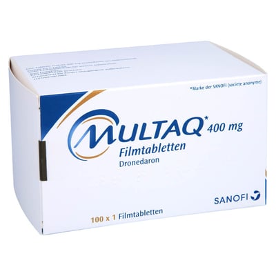 Multaq 400 mg Filmtabletten Produktbild 1