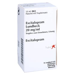 Escitalopram Lundbeck 20 mg/ml