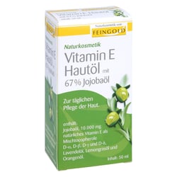 Vitamin E Hautöl mit 67% Jojobaöl