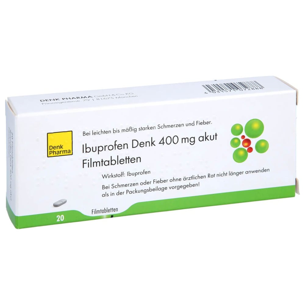 Ibuprofen Denk 400 mg akut