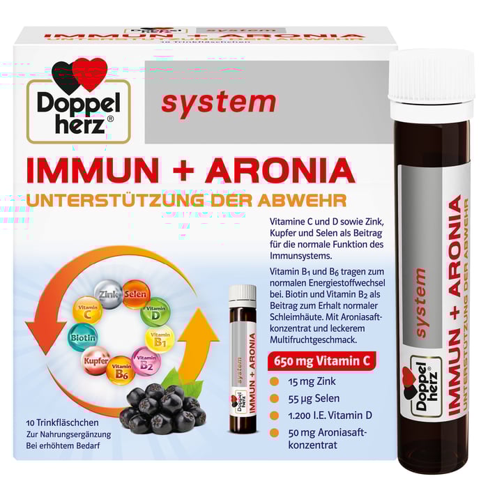 Doppelherz Immun + Aronia system