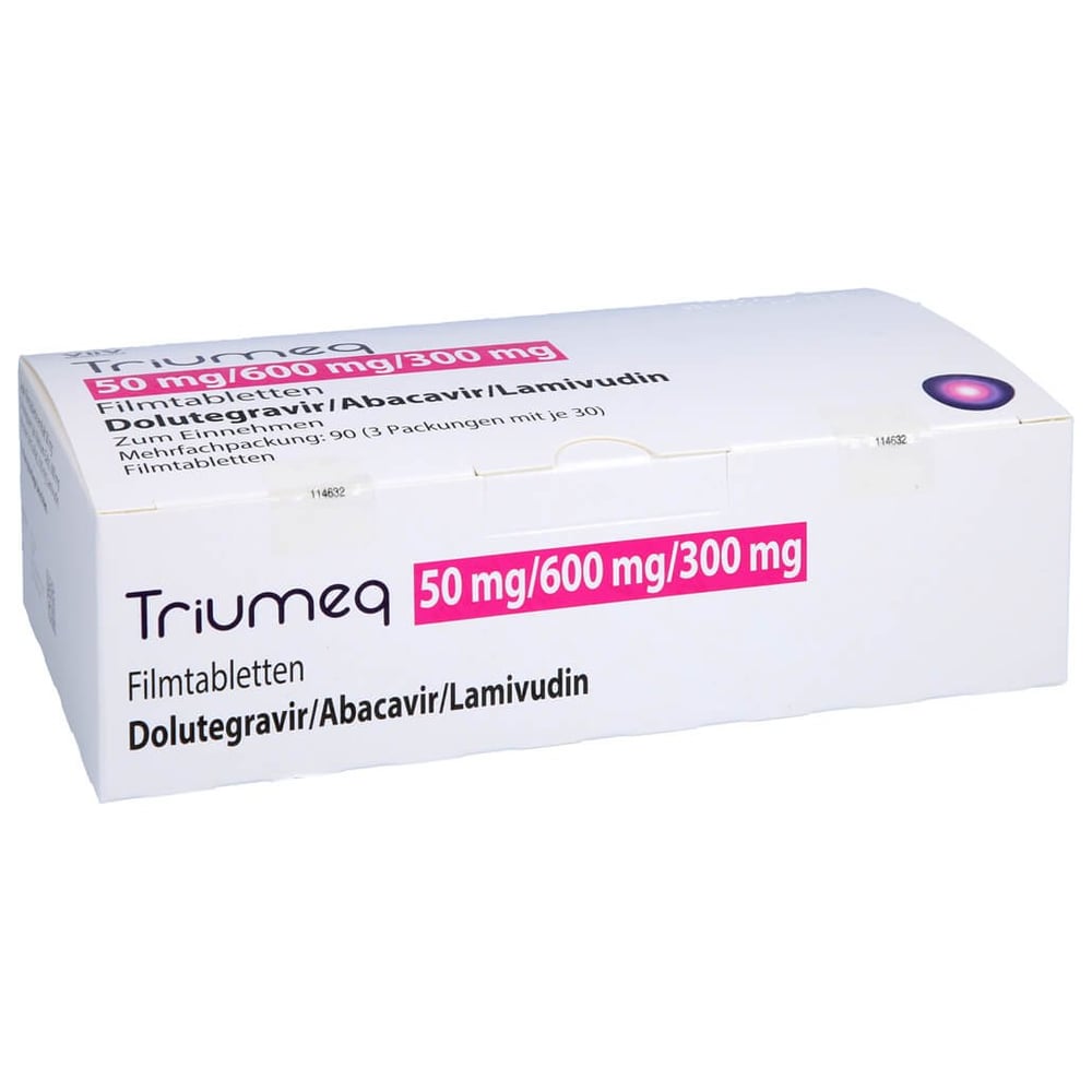 Triumeq 50 mg/600 mg/300 mg