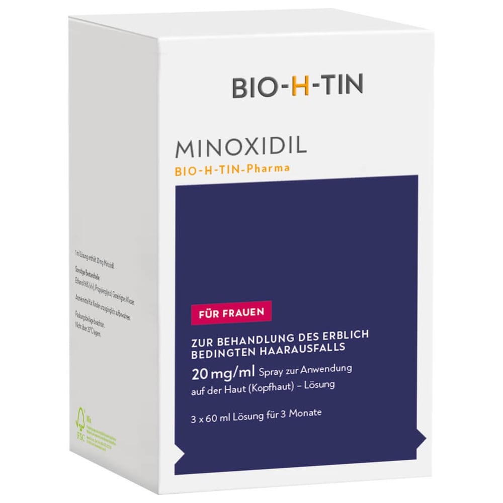 Minoxidil BIO-H-TIN-Pharma 20 mg/ml Frauen