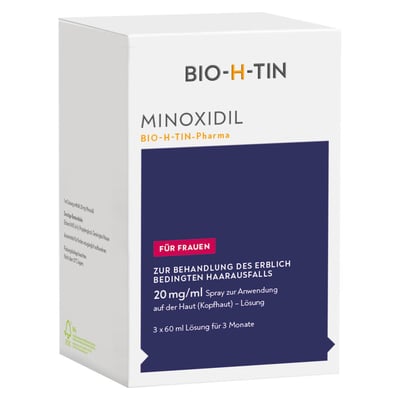 Minoxidil BIO-H-TIN-Pharma 20 mg/ml Frauen