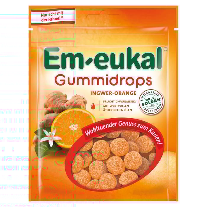 Em-eukal Gummidrops Ingwer Orange ZH