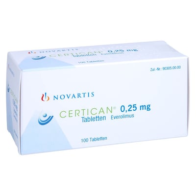 Certican 0,25 mg