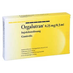 Orgalutran 0.25mg/0.5ml Injektionslösung