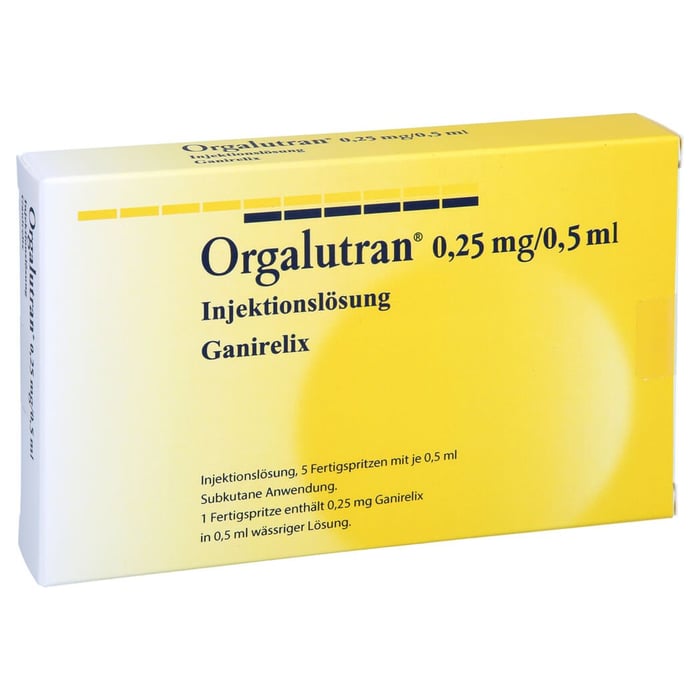 Orgalutran 0.25mg/0.5ml Injektionslösung