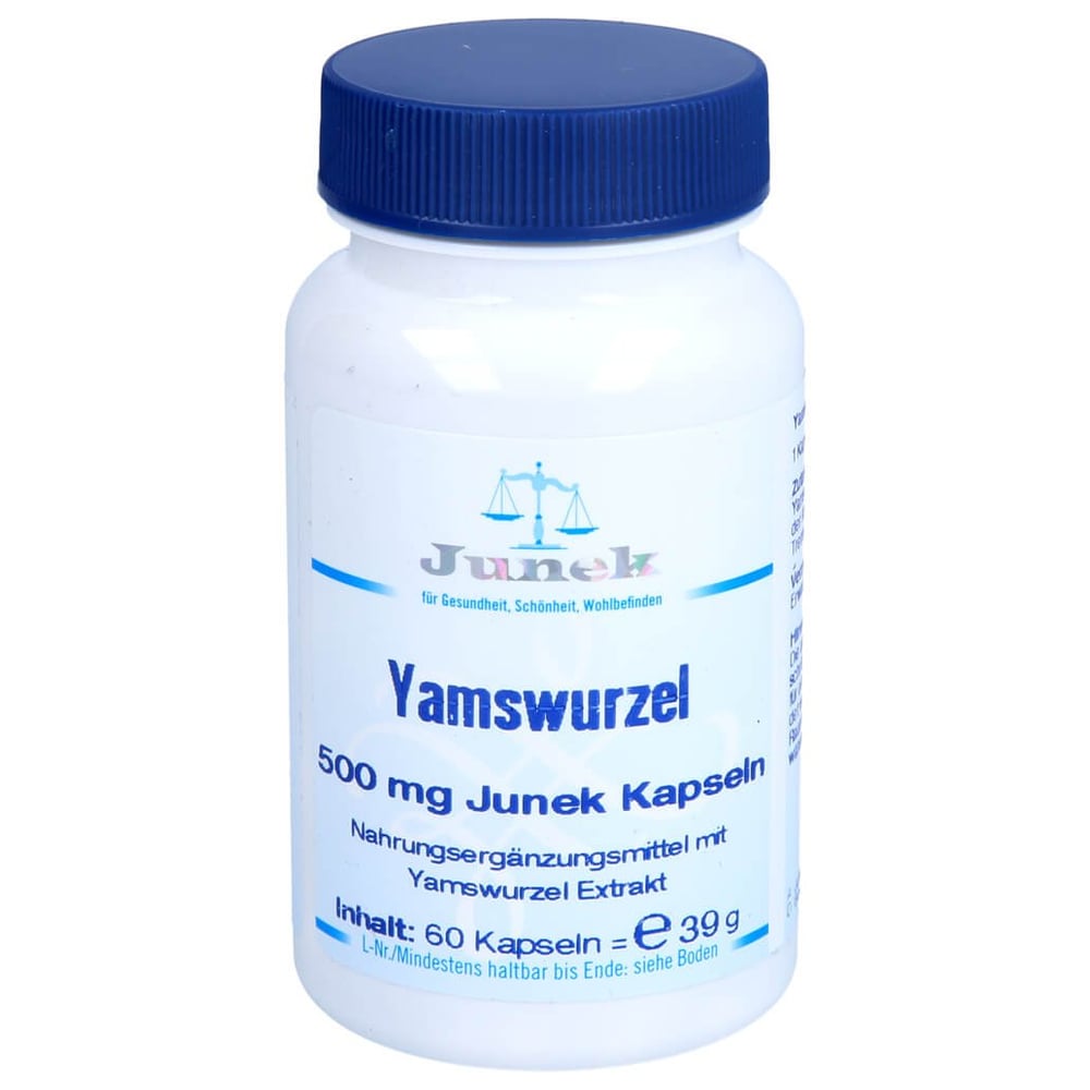 Yamswurzel 500 mg Junek Kapseln