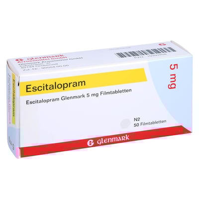 Escitalopram Glenmark 5 mg