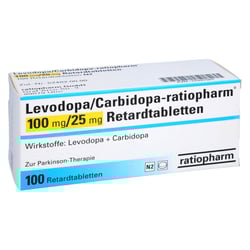 Levodopa/Carbidopa-ratiopharm 100 mg/25 mg