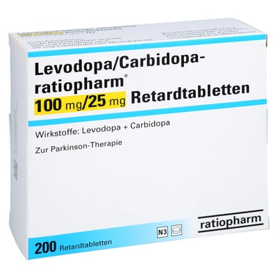 Levodopa/Carbidopa-ratiopharm 100 mg/25 mg