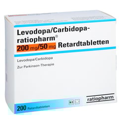 Levodopa/Carbidopa-ratiopharm 200 mg/50 mg