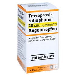 Travoprost-ratiopharm 40 Mikrogramm/ml