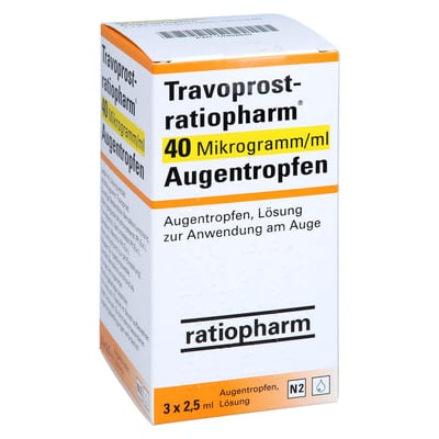 Travoprost-ratiopharm 40 Mikrogramm/ml
