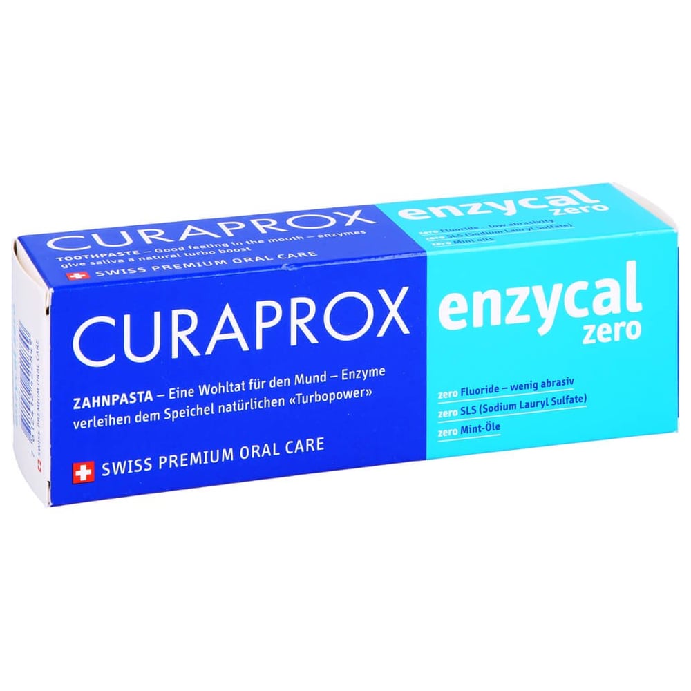 Curaprox enzycal zero Zahnpasta