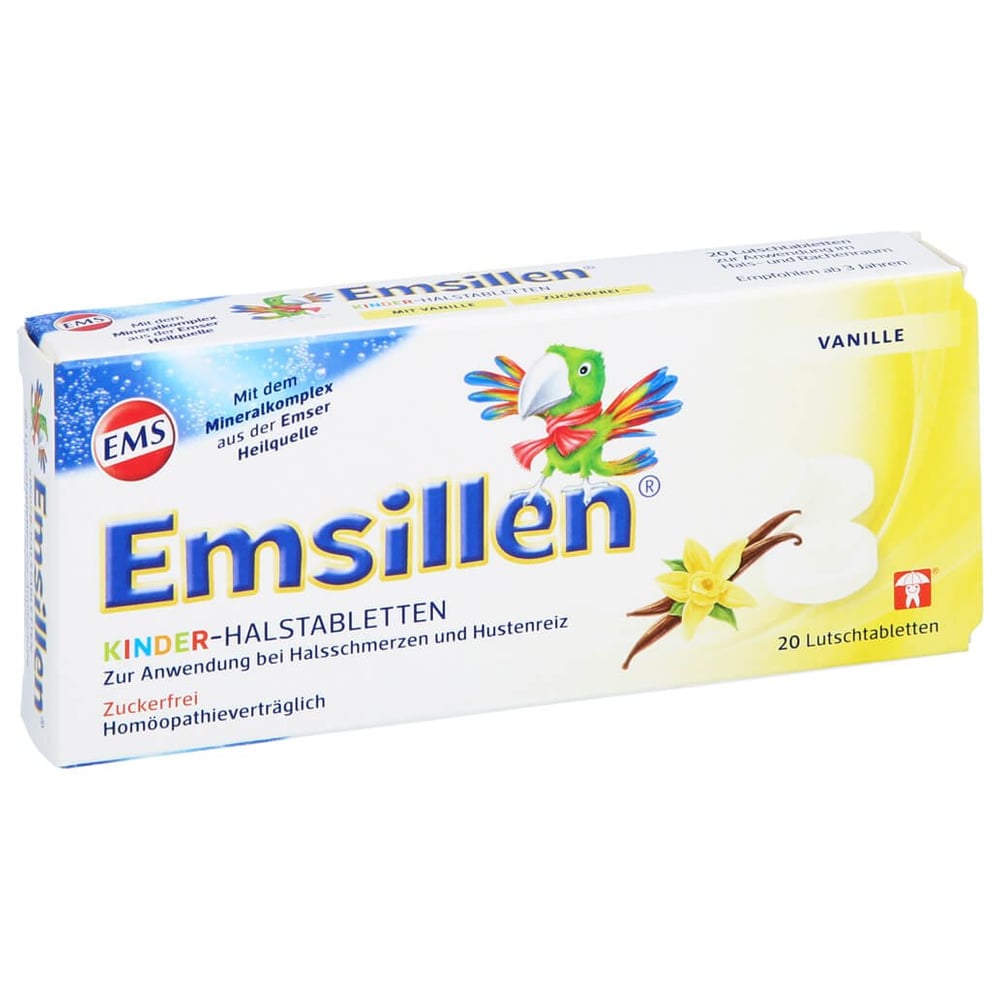 Emsillen Kinder-Halstabletten Vanille