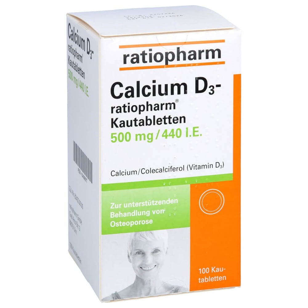 Calcium D3-ratiopharm 500 mg/440 I.E.
