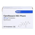 Ciprofloxacin HEC Pharm 250 mg