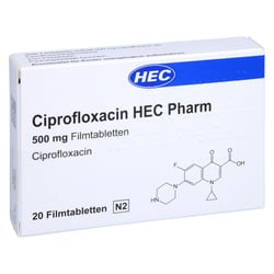 Ciprofloxacin HEC Pharm 500 mg