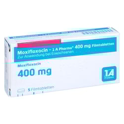 Moxifloxacin - 1 A Pharma 400 mg Filmtabletten