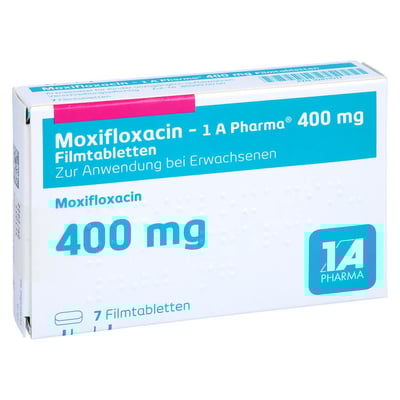 Moxifloxacin - 1 A Pharma 400 mg Filmtabletten