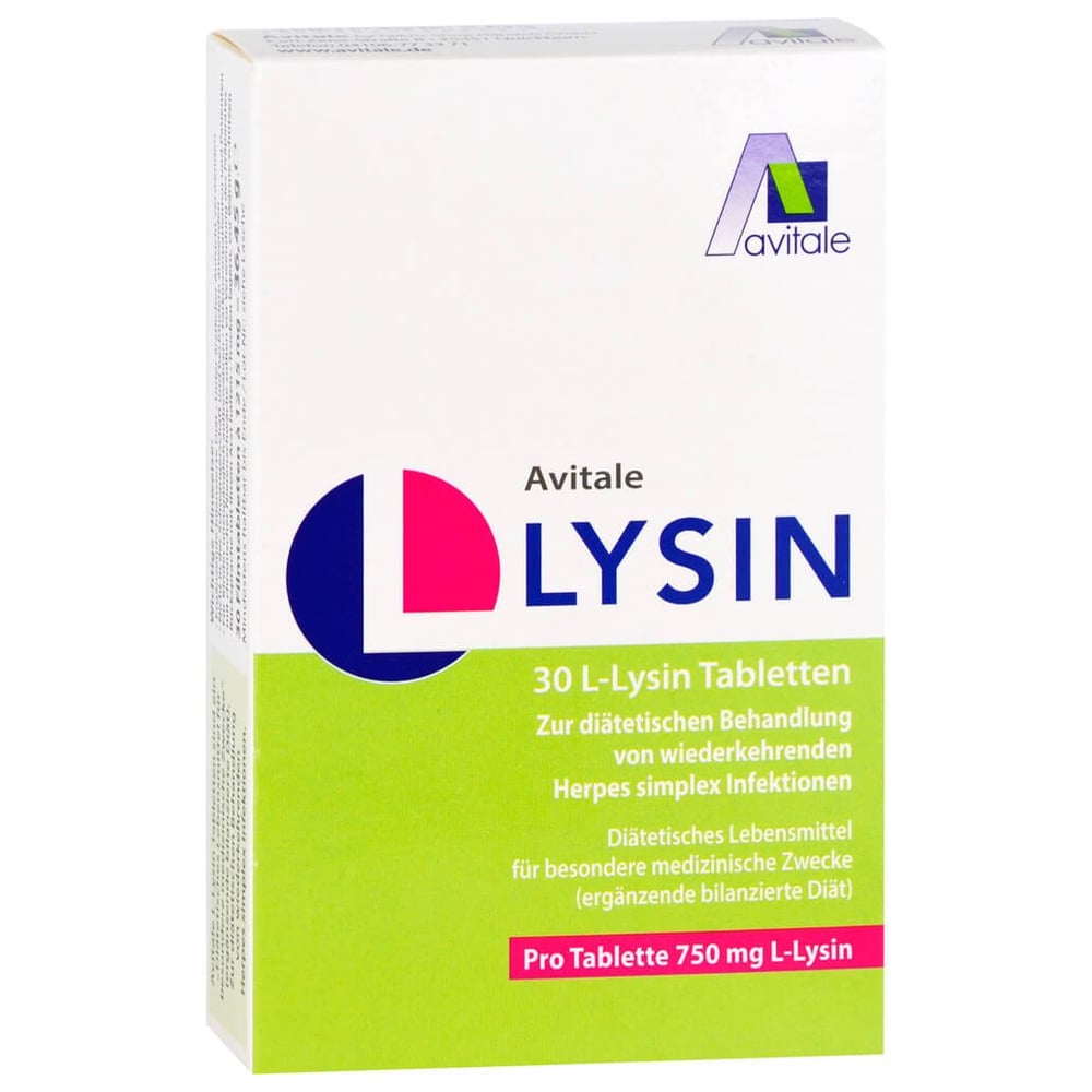 L Lysin 750mg Tabletten