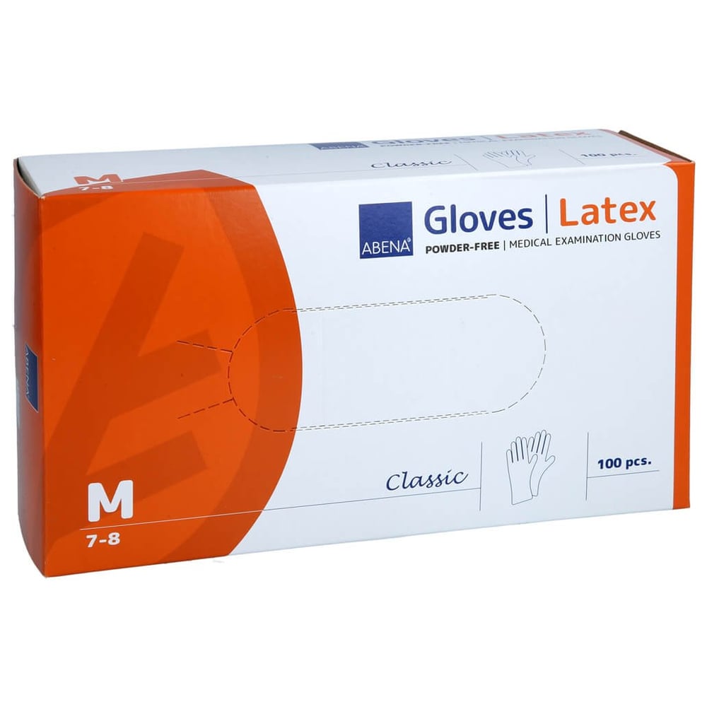 Latex-handschuhe Classic unster.puderfrei M natur