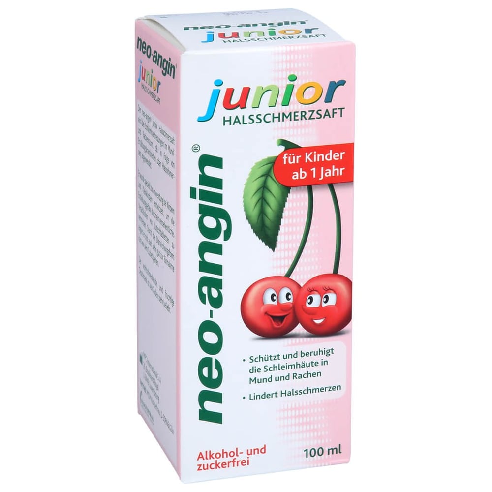 neo-angin Junior Halsschmerzsaft