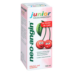 neo-angin Junior Halsschmerzsaft