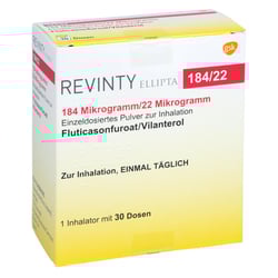 Revinty Ellipta 184ug/22ug ed.Pul.Inh. 30ED