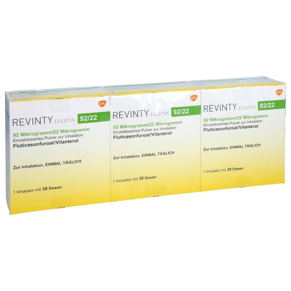 Revinty Ellipta 92ug/22ug ed.Pul.Inh. 30ED