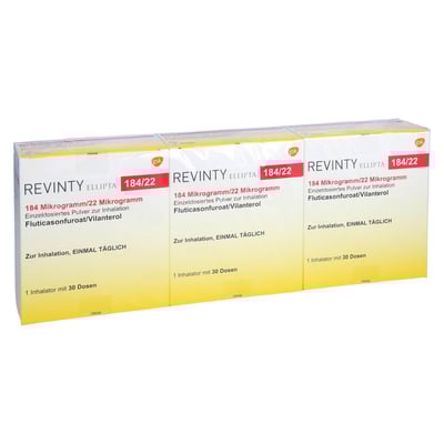 Revinty Ellipta 184ug/22ug ed.Pul.Inh. 30ED