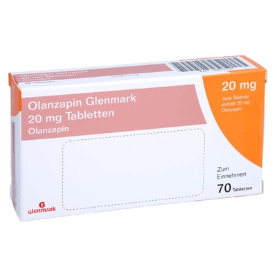 Olanzapin Glenmark 20 mg