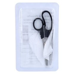 Fadenzieh Set steril Schere + Pinzette